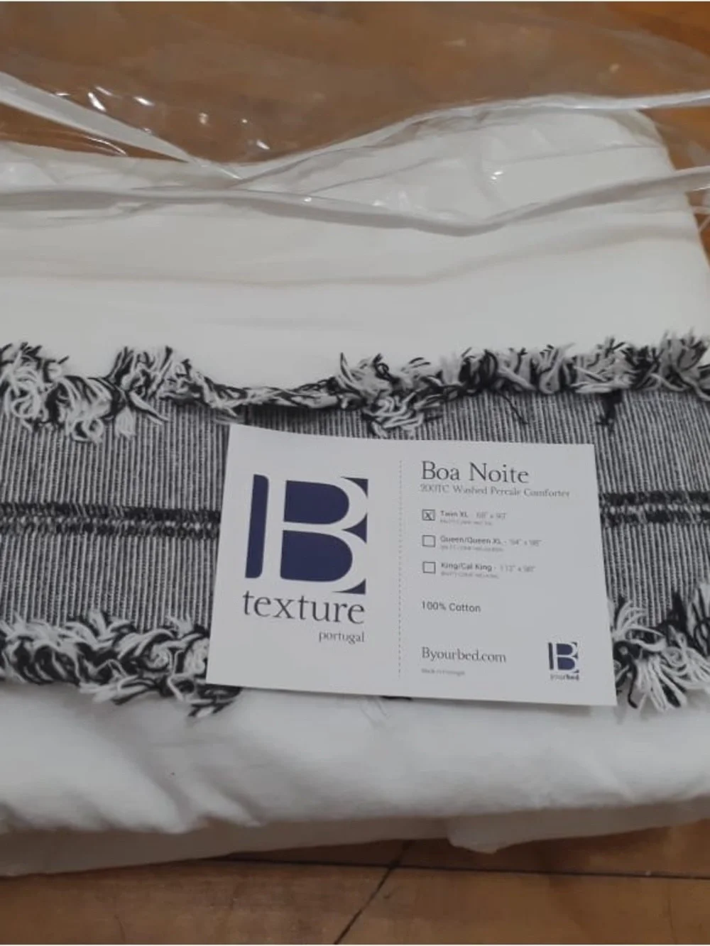 Boa Noite White Cotton Comforter